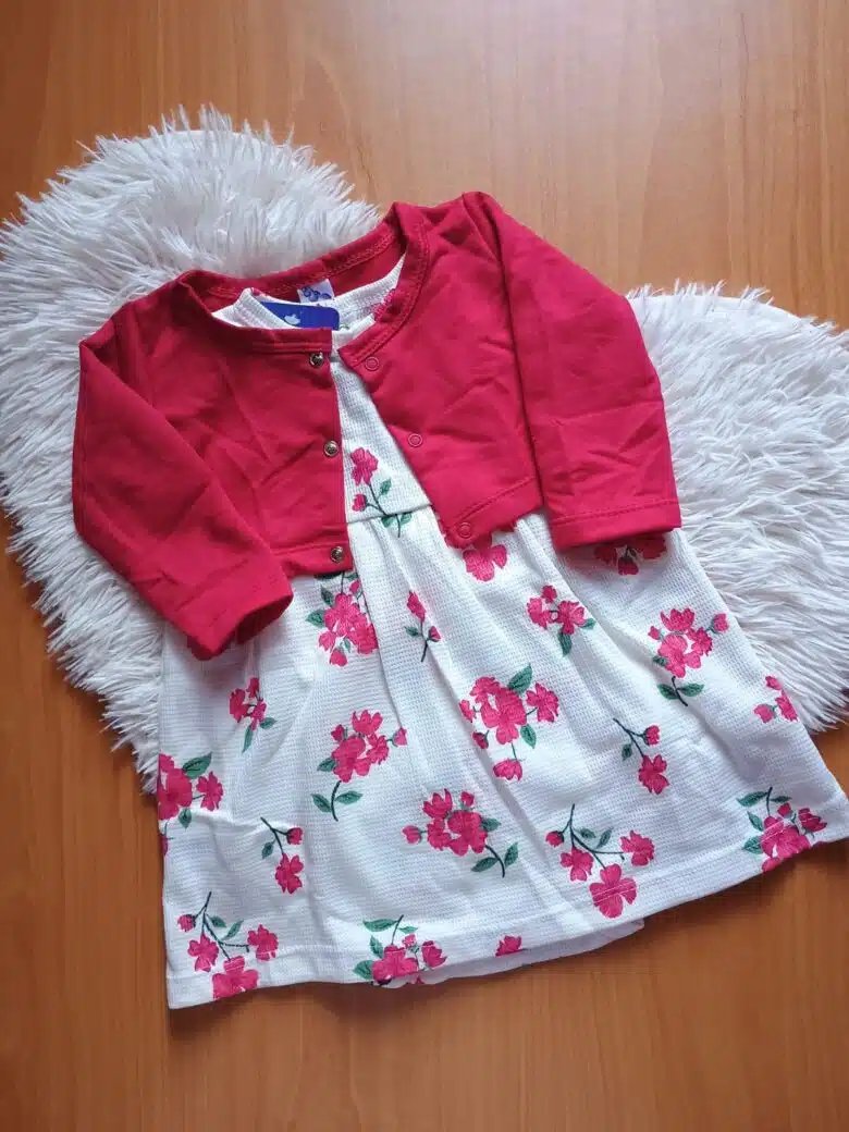 VESTIDO BS NIÑA 3 PIEZAS